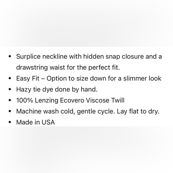 River + Sky Wide Leg Hand Dyed Drawstring Waist Romper Jumpsuit. Sage Green.Sz M - Picture 3 of 13